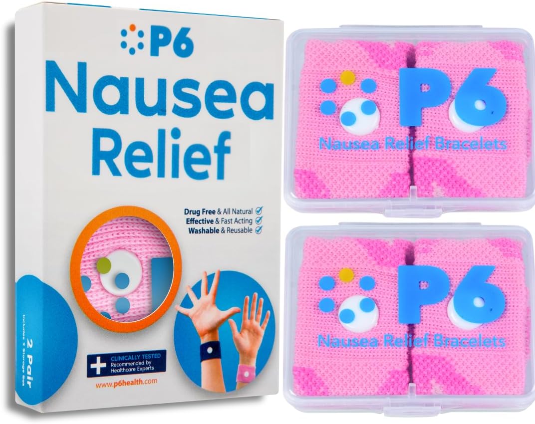 P6 Original Nausea Relief Bands For Adults