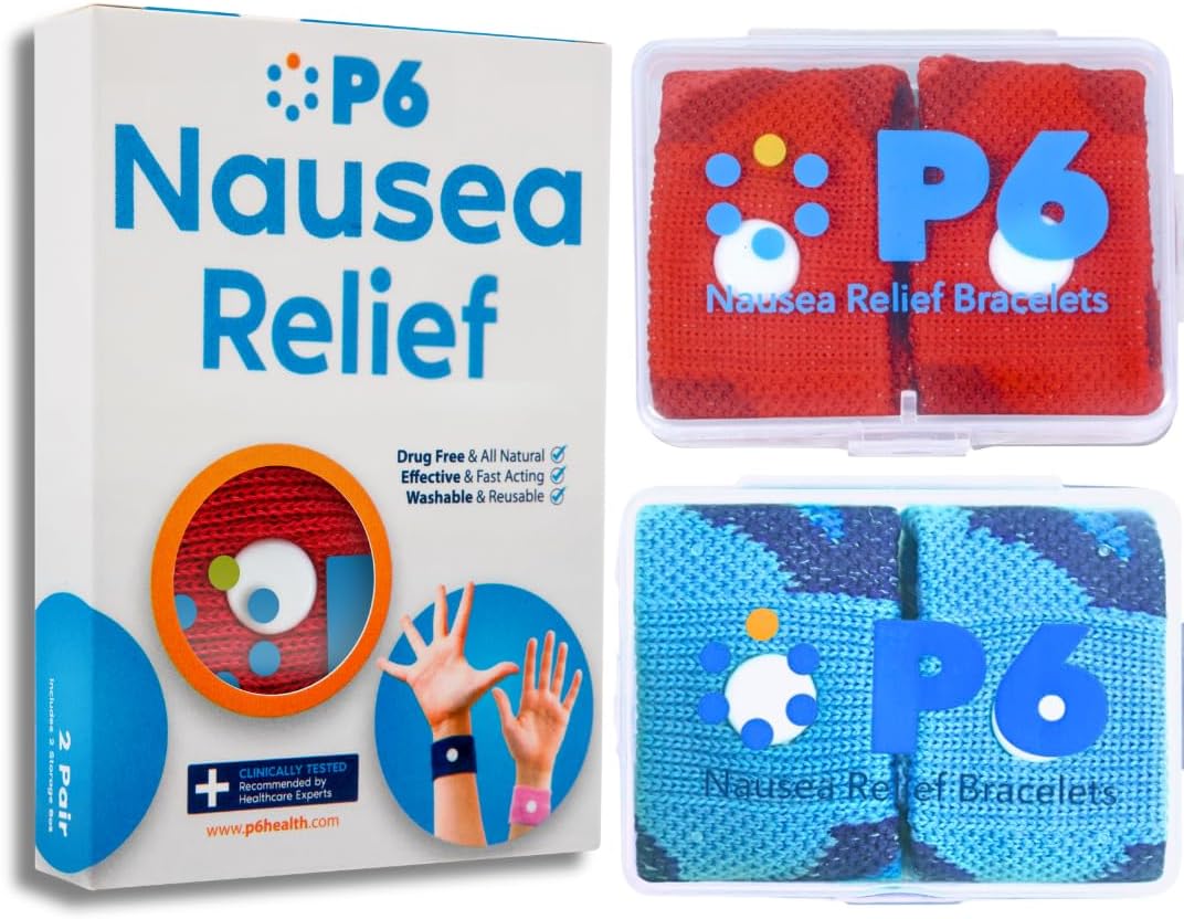 P6 Original Nausea Relief Bands For Adults