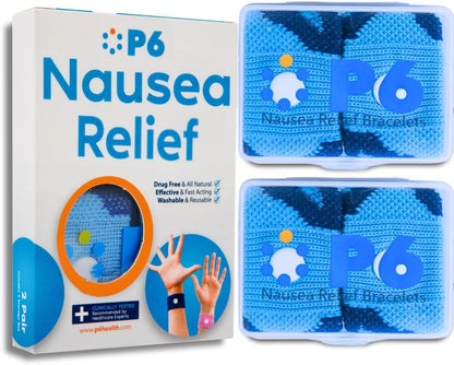 P6 Original Nausea Relief Bands For Adults