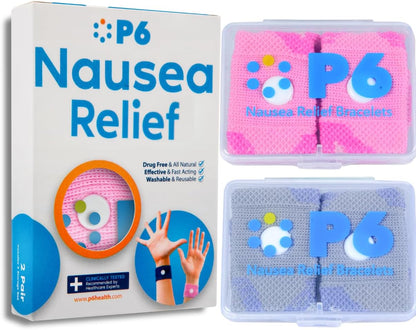 P6 Original Nausea Relief Bands For Adults